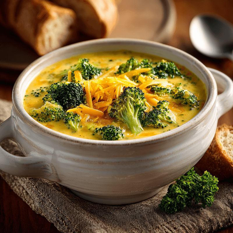 Broccoli Cheddar Soup Recipe (Creamy & Easy!)
