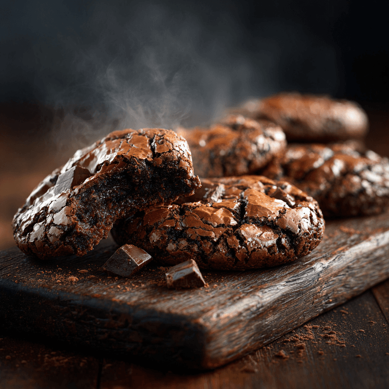 Gourmet Brownie Cookies Recipe - Fudgy & Decadent