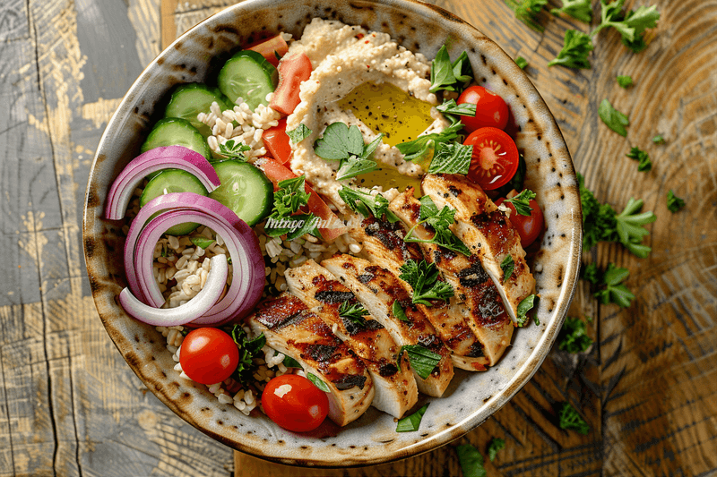 Mediterranean Chicken Bowl Recipe: Fresh & Flavorful
