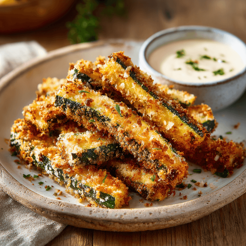 15-Minute Air Fryer Zucchini Fries: Crispy & Delicious
