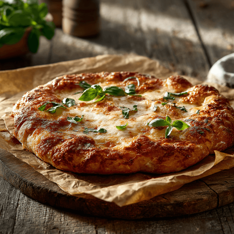 30-Minute Sourdough Discard Pizza Crust | No Yeast!