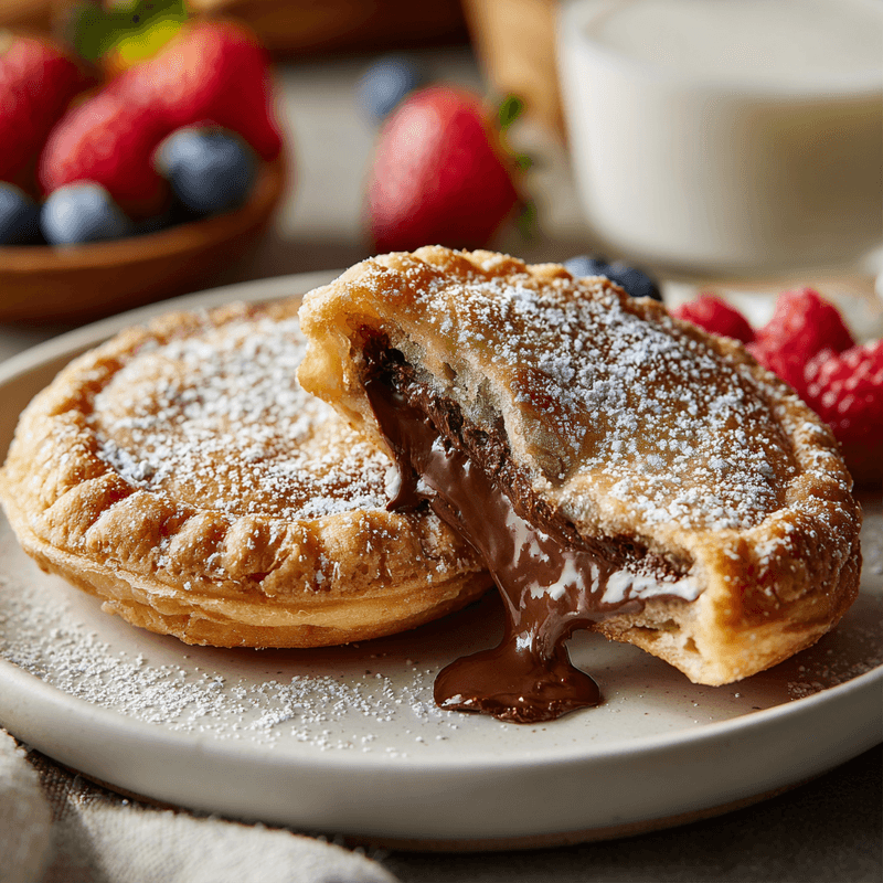 Air Fryer Nutella Toast Pies Recipe - Quick & Delicious