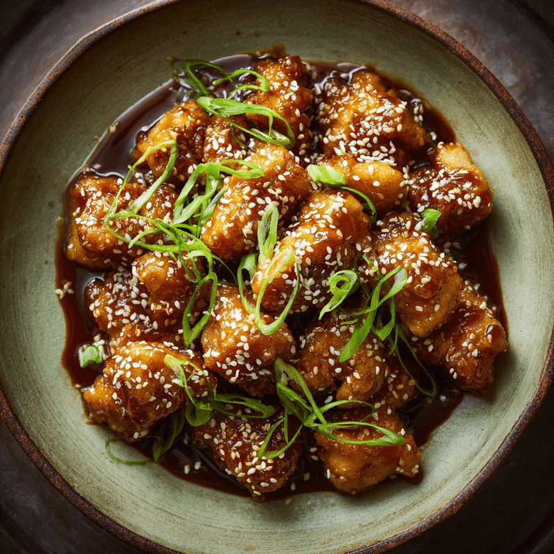 Asian High Protein Sesame Chicken Recipe | Easy & Healthy