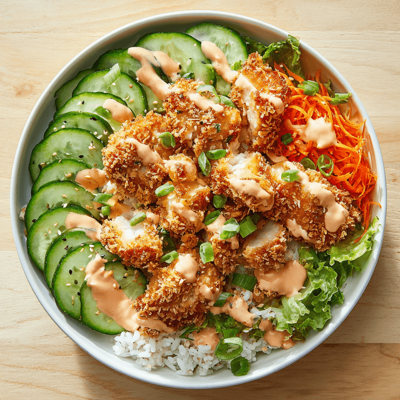 Bang Bang Chicken Bowl: Healthy Dinner Recipe