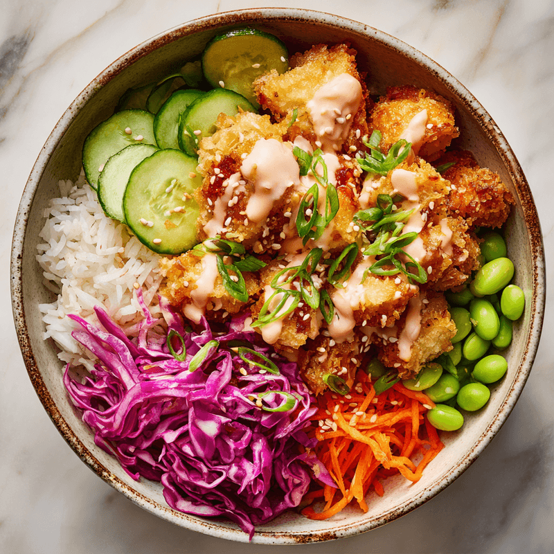 Bang Bang Chicken Bowl | High Protein Meal Prep Delight