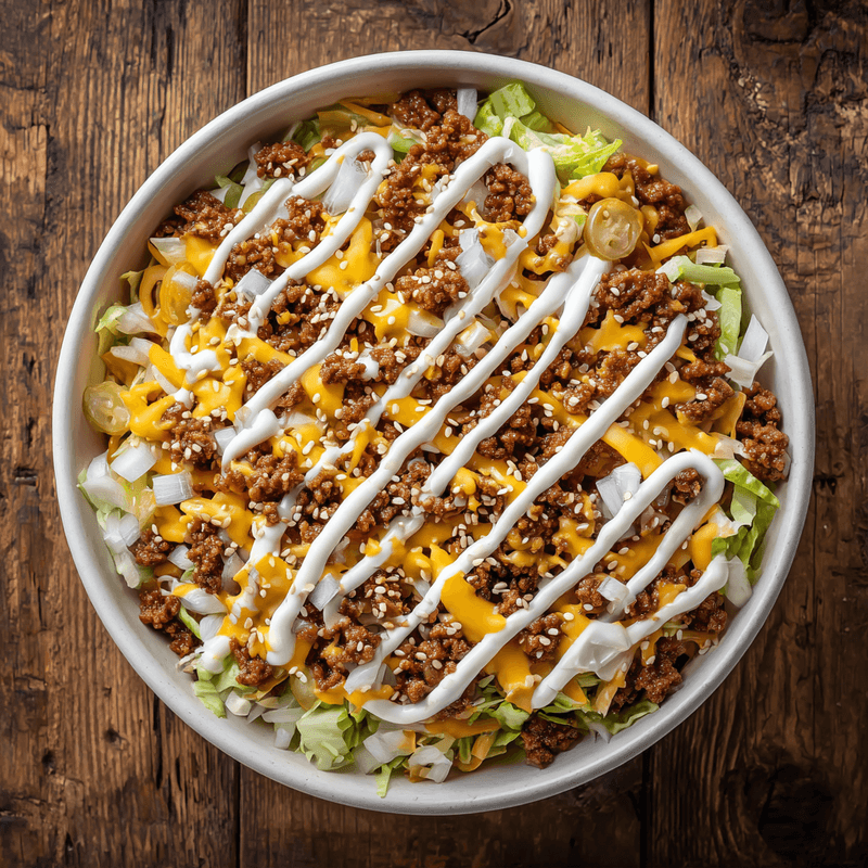 Big Mac Bowl Recipe (Keto, High Protein) | Easy & Delicious