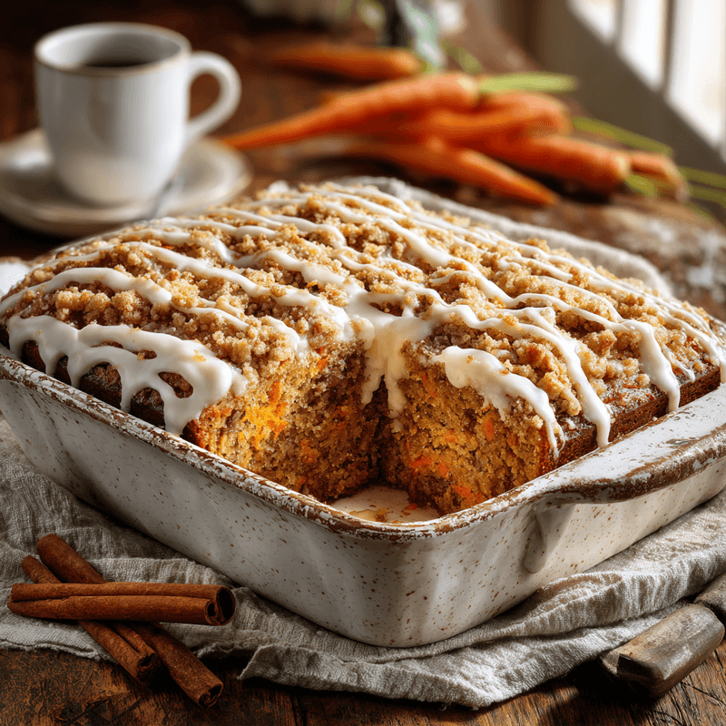 Carrot Cake Coffee Cake Recipe - Best of Both Worlds
