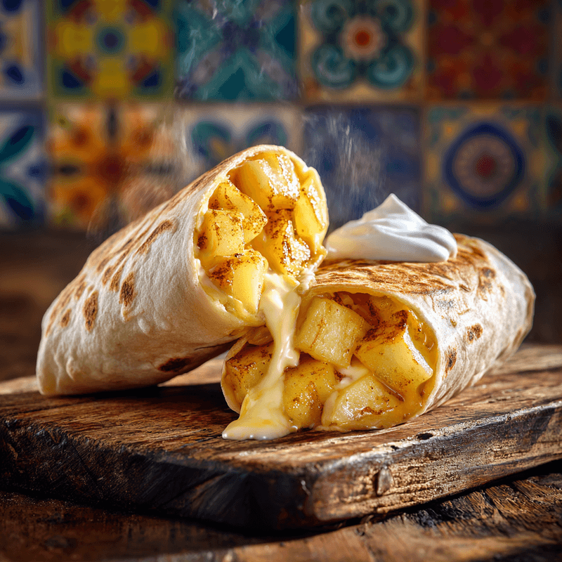 Cheesy Potato Burritos (Taco Bell Copycat, So Easy!)