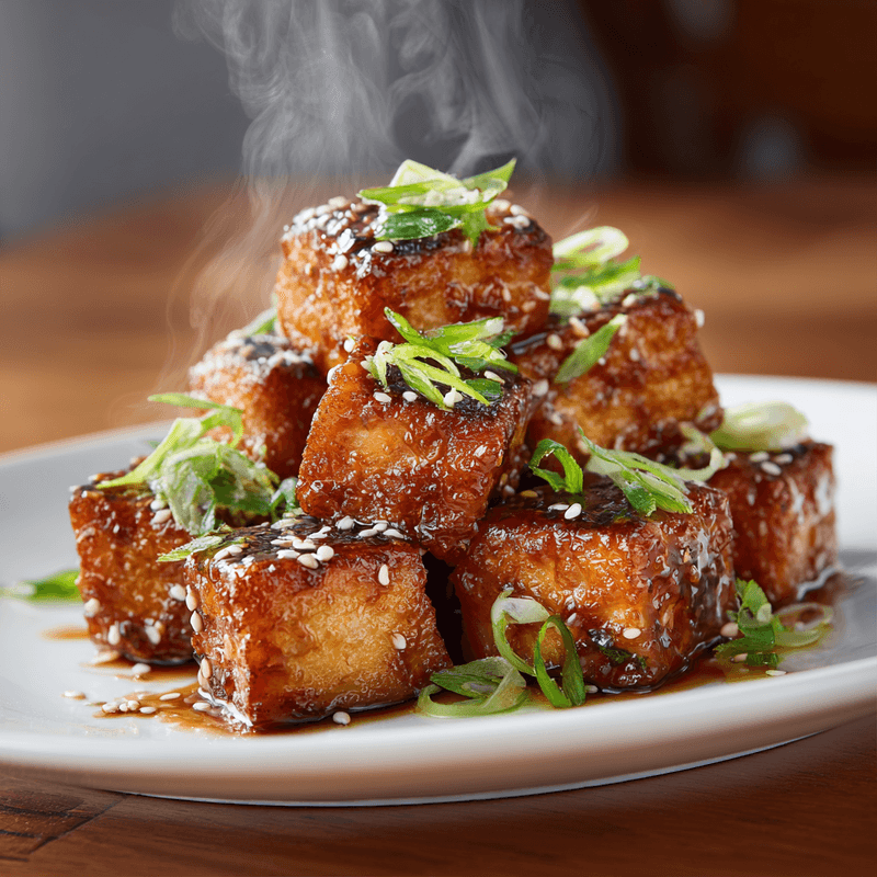 Crispy Honey Garlic Tofu (That's Actually Crispy!)
