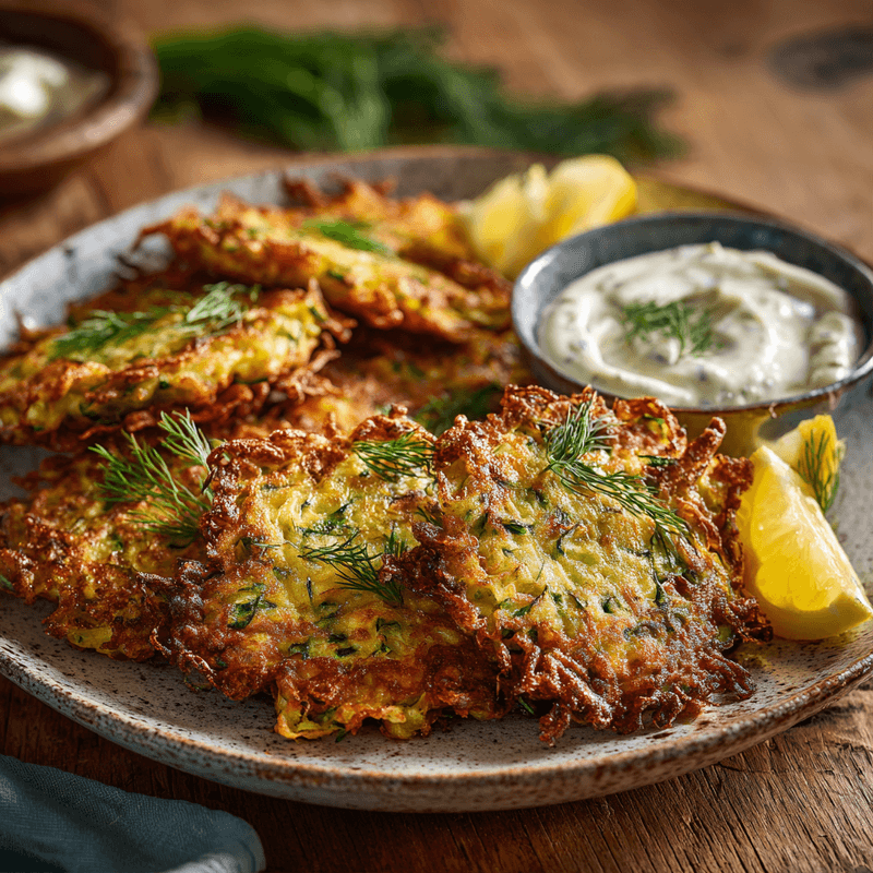 Crispy Zucchini Fritters Recipe: Master the Technique