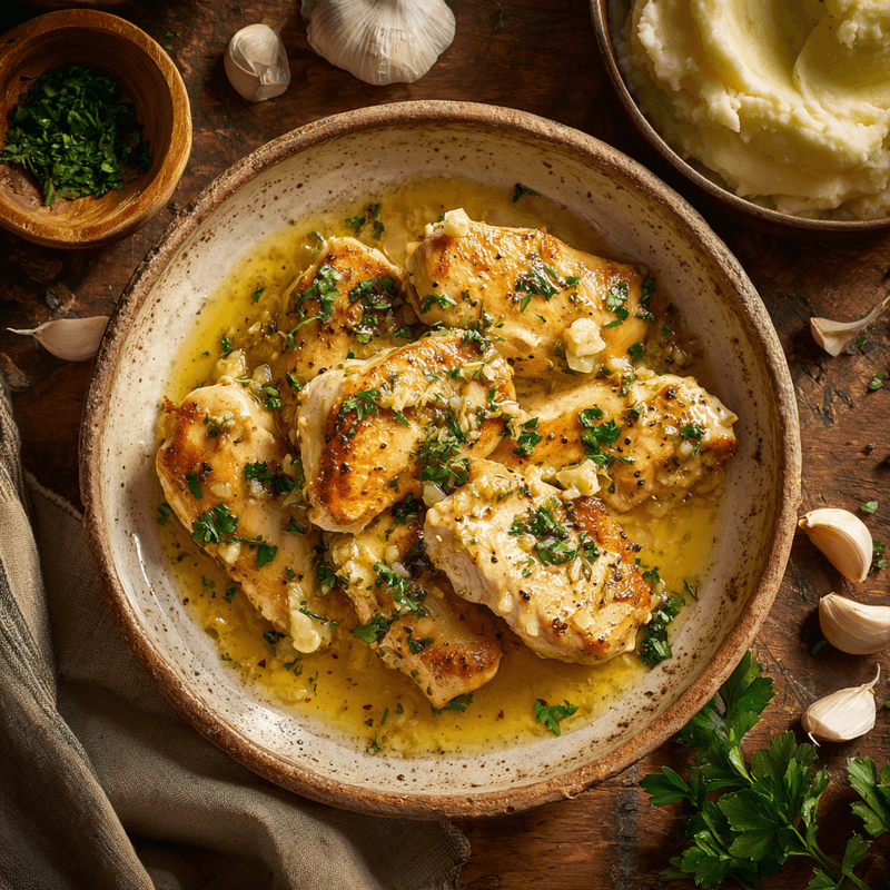 Crockpot Garlic Butter Chicken – Easy Family Dinner