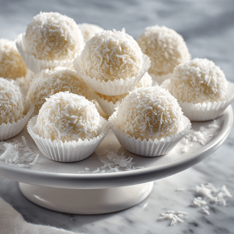 Easy Coconut Balls Recipe – Fluffy Coconut Treats