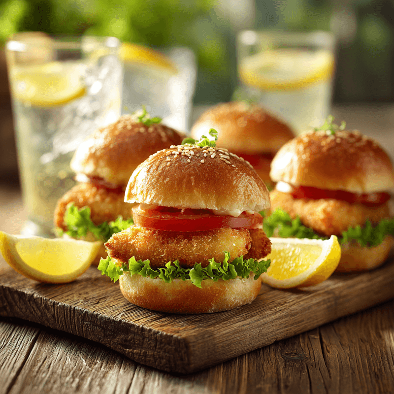 Easy Baked Chicken Nugget Sliders Recipe