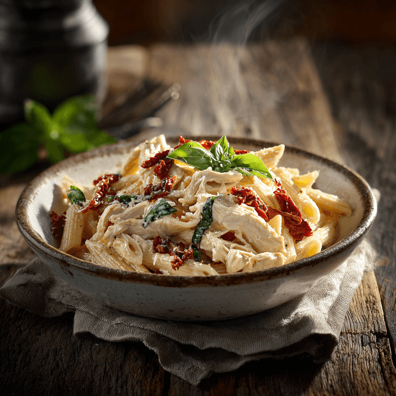 Easy Crockpot Marry Me Chicken Pasta Recipe