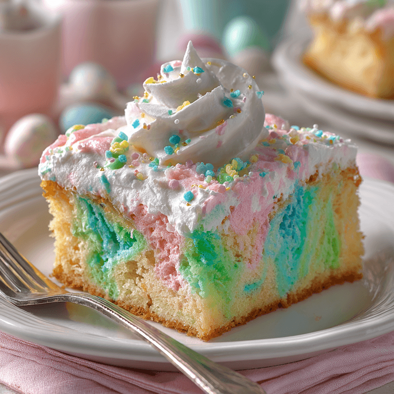 Easy Easter Poke Cake Recipe For Spring Gatherings