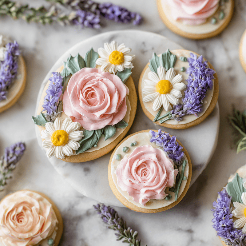 Easy Spring Flower Cookies That Look Bakery-Perfect
