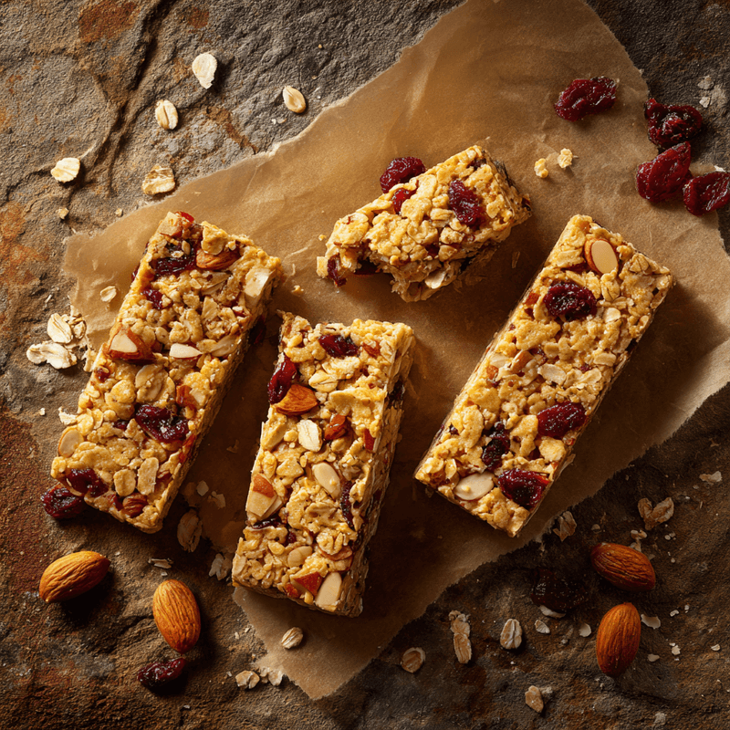 Healthy Sourdough Discard Granola Bars Recipe