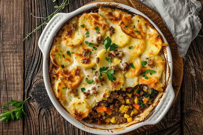 Hobo Casserole With Ground Beef - Easy One-Dish Dinner