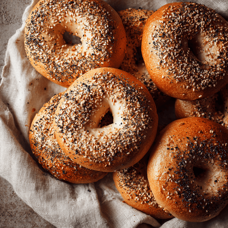 Homemade Sourdough Discard Bagels for Beginners