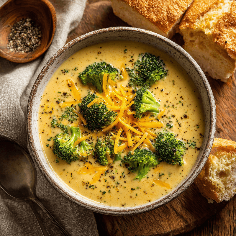 Instant Pot Broccoli Cheddar Soup (Creamy & Quick!)
