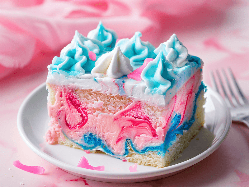 Master the Art of Colorful Layered Poke Cake