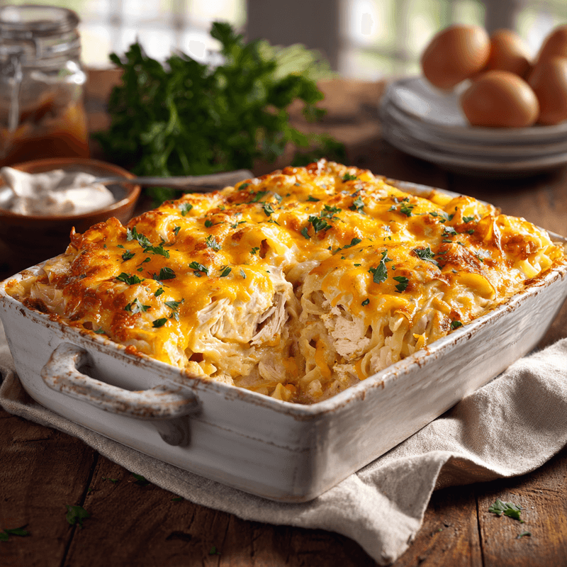 Million Dollar Chicken Casserole: Easy Make-Ahead Meal