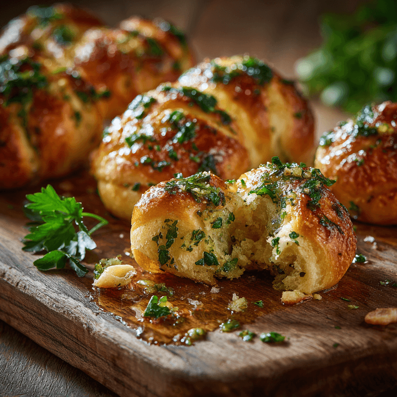 Quick Sourdough Discard Garlic Knots Recipe