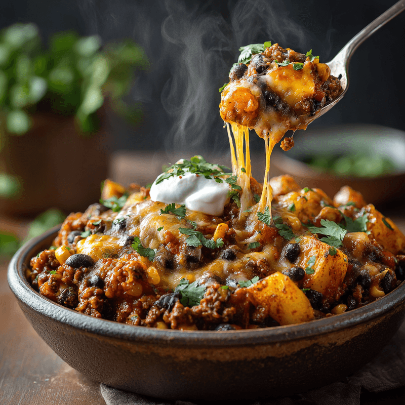 Slow Cooker Cowboy Casserole: Hearty One-Pot Comfort