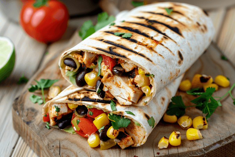 Southwest Chicken Wraps: Easy Meal Prep for the Week