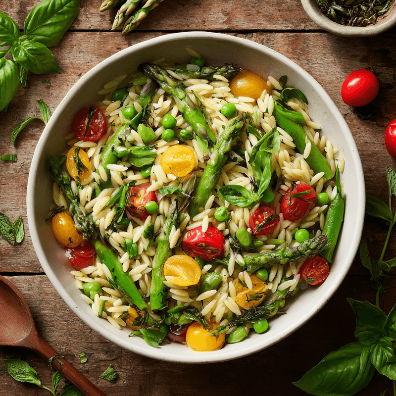 Spring Orzo Salad Recipe: Fresh, Light & Full of Flavor