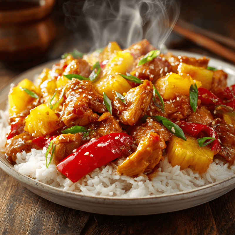 Sweet Hawaiian Crockpot Chicken: Family-Friendly Delight