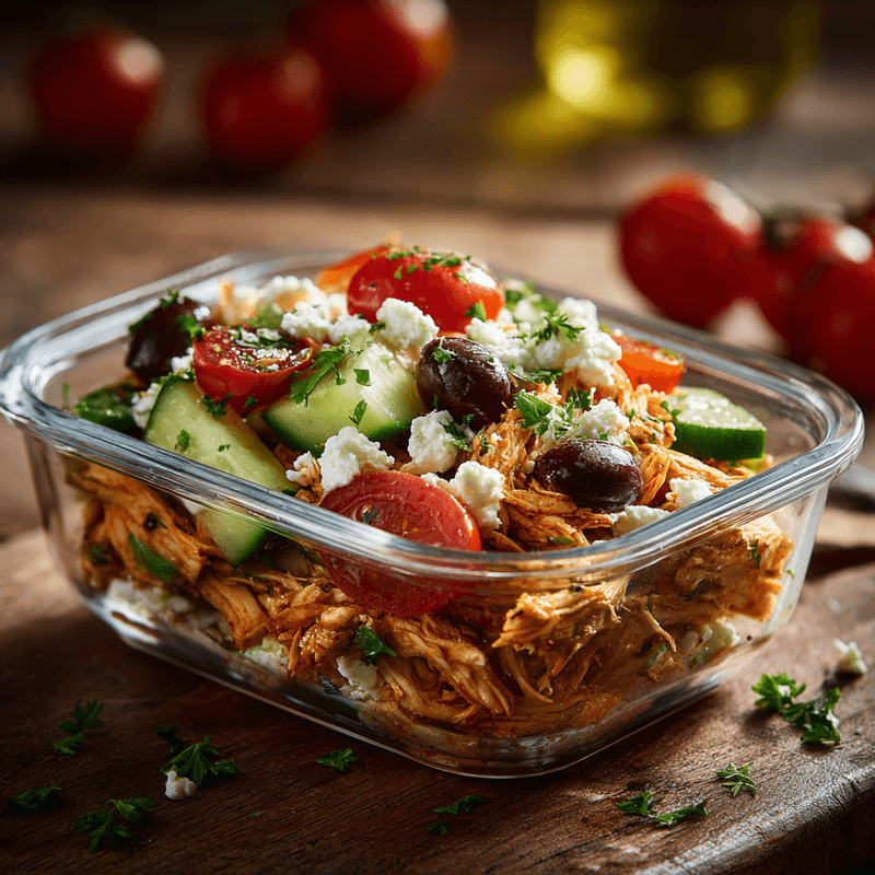 Tender Slow Cooker Greek Chicken Meal Prep Guide