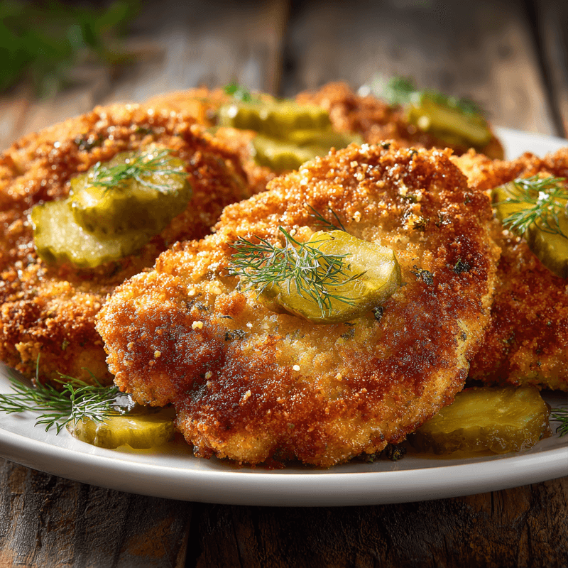 Best Crispy Dill Pickle Parmesan Chicken (Easy Recipe!)