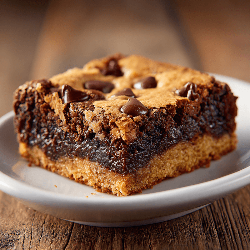 The Best Fudgy Chewy Brookies - Savvy Bites